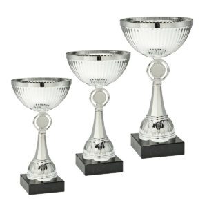 Zestaw eleganckich pucharów sportowych w promocyjnej cenie od Nagrodzony.pl, idealnych na turnieje i wydarzenia.
